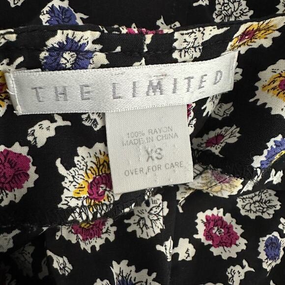 Vintage Y2K The Limited Womens Romper Size XS 90s Floral Scoop Neck Sleeveless - Picture 4 of 5